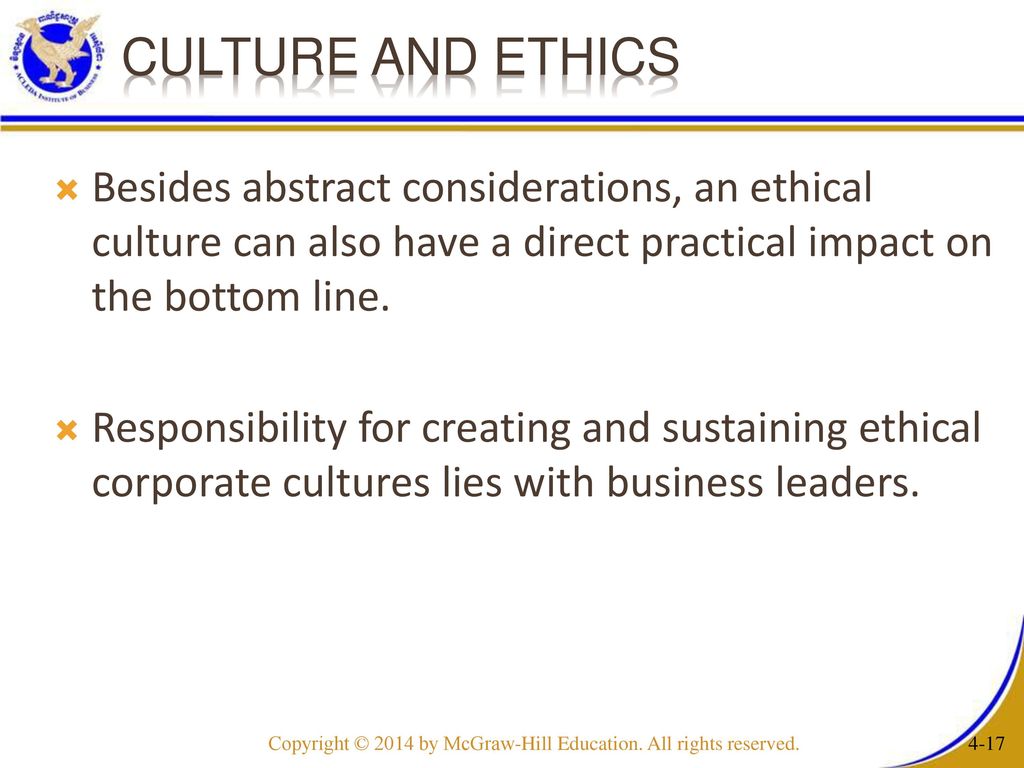 An introduction to the business ethics in our society